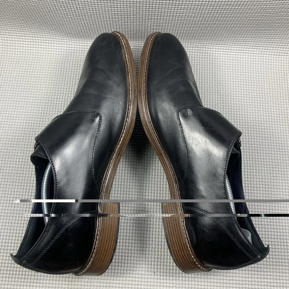 Cole Haan Black Oxfords Kennedy Grand Single Monk Strap C26115 Men's 11.5 M